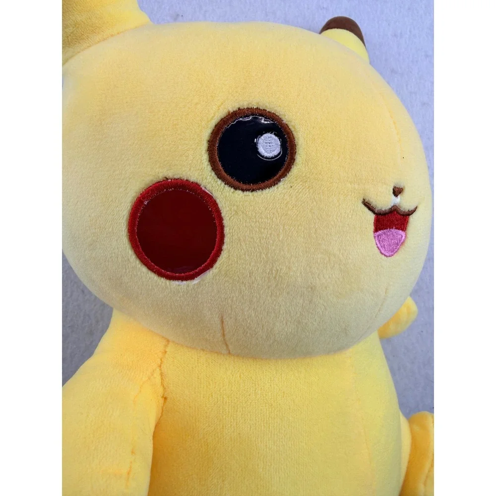 Pokemon Pikachu Plush Stuffed Animal Yellow 10 inch Sitting Toy